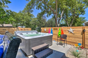 Cozy Retreat with Hot Tub and Fire Pit Close to Main!